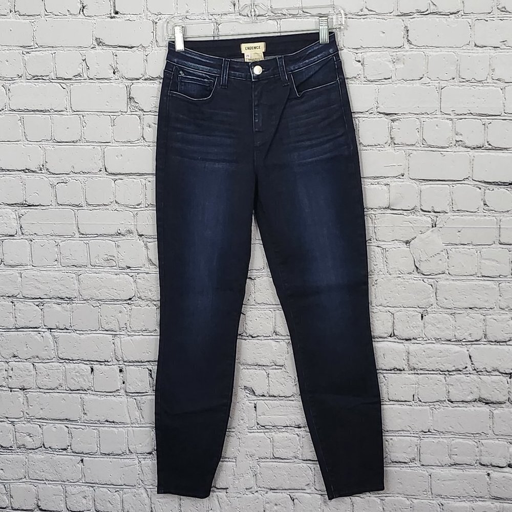L'Agence Dark Blue Jeans Size 25